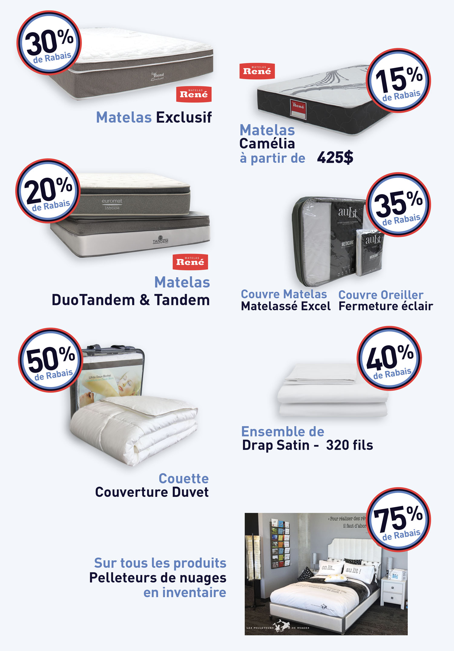 Boutique Aulit matelas rabais