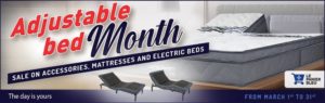 Adjustable bed month